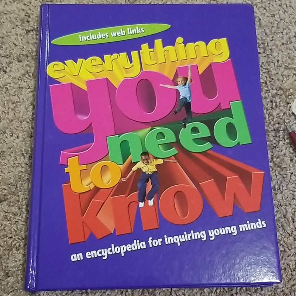"Everything You Need To Know" Children's Reference